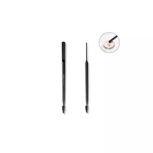 Hermania Eyebrow Wax Dual-End Applicator with Spoolie Brush & Spatula - Beauty Bounty