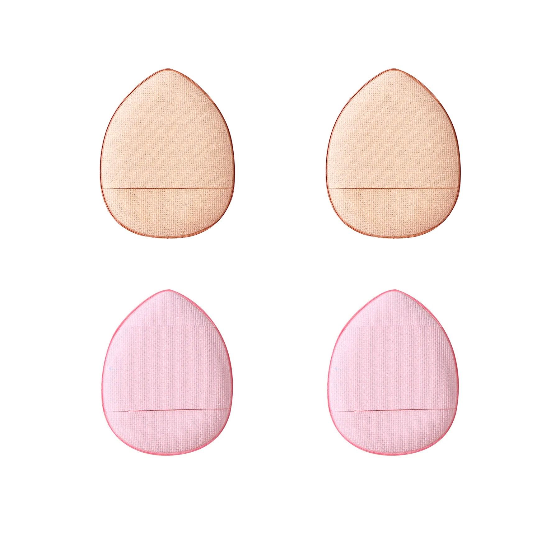 Hermania Finger-Size Sponges - Set of 4 (Pink/Nude) - Beauty Bounty