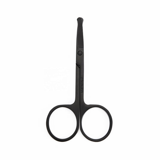 Hermania Nose Hair Trimming Scissors - Black - Beauty Bounty