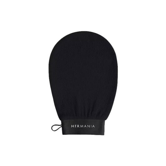 Hermania Silky Exfoliation Mitt - Black - Beauty Bounty