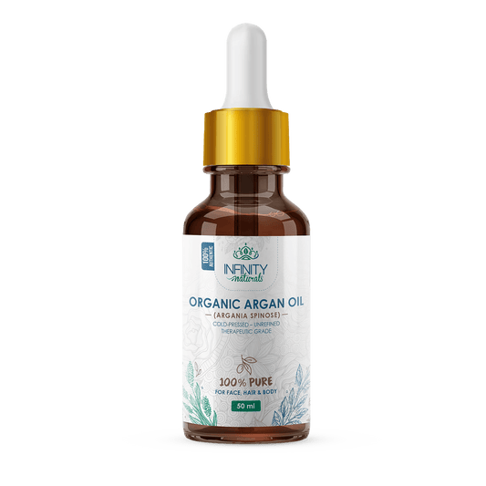 Infinity Naturals 100% Pure Organic Argan Oil ( Face , Hair , Body ) - Beauty Bounty