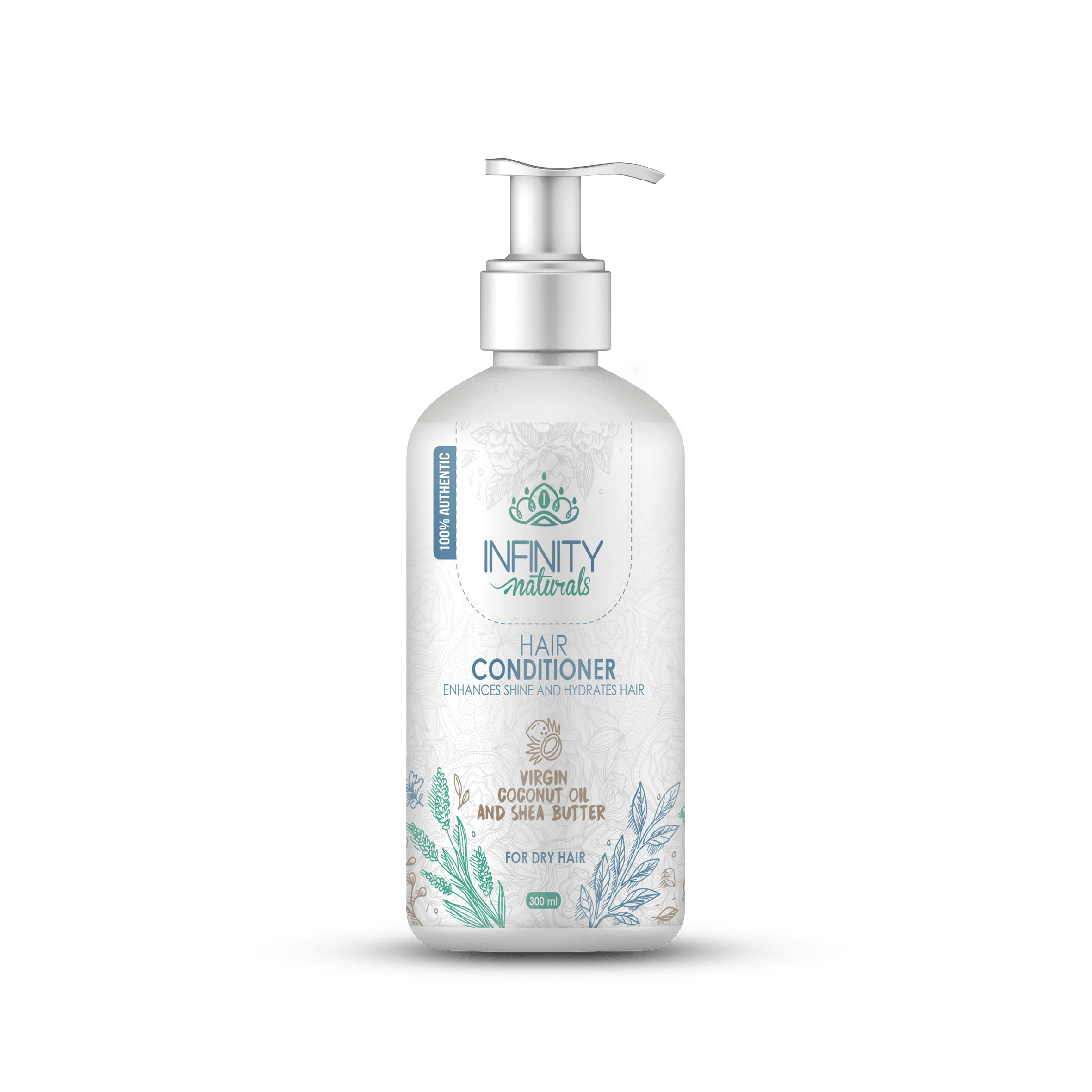 Infinity Naturals Hair Conditioner Virgin Coconut Oil & Shea Butter ( Dry Hair) - Beauty Bounty