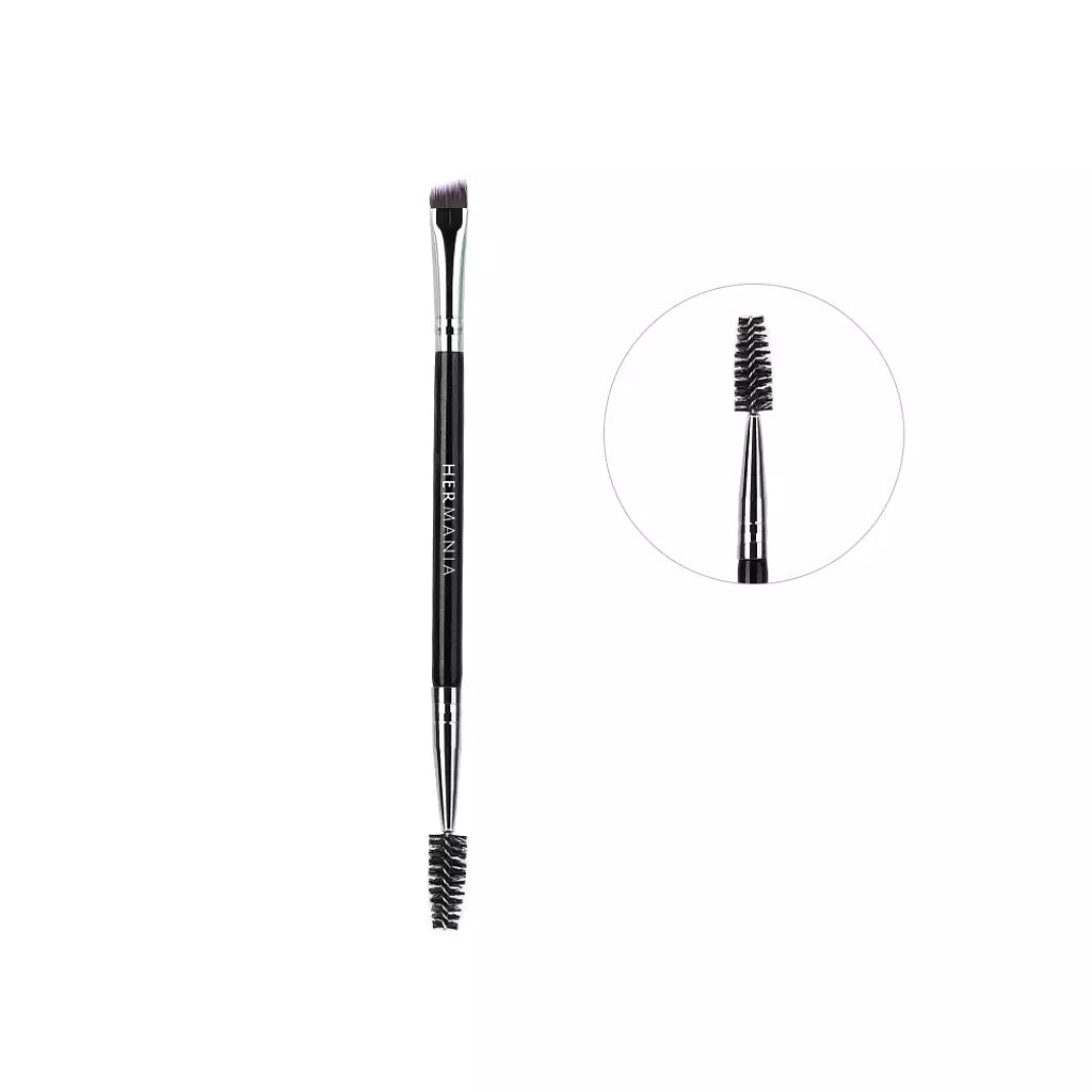 Hermania Dual-End Eyebrow Brush - E60