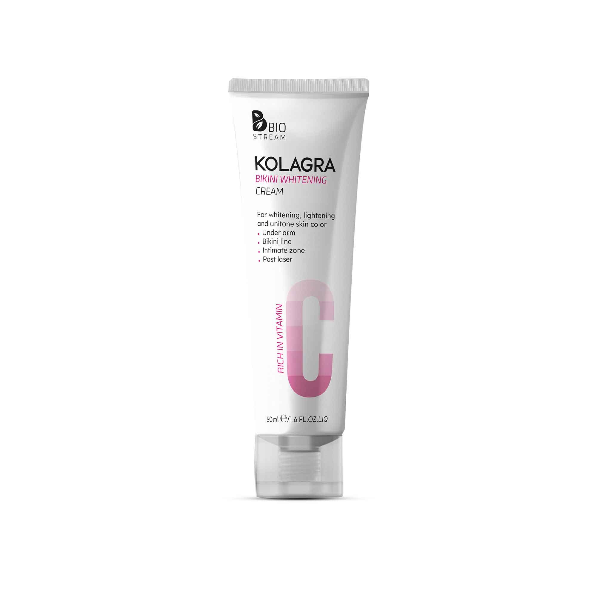 Kolagra BIKINI WHITENING CREAM 50ml - Beauty Bounty