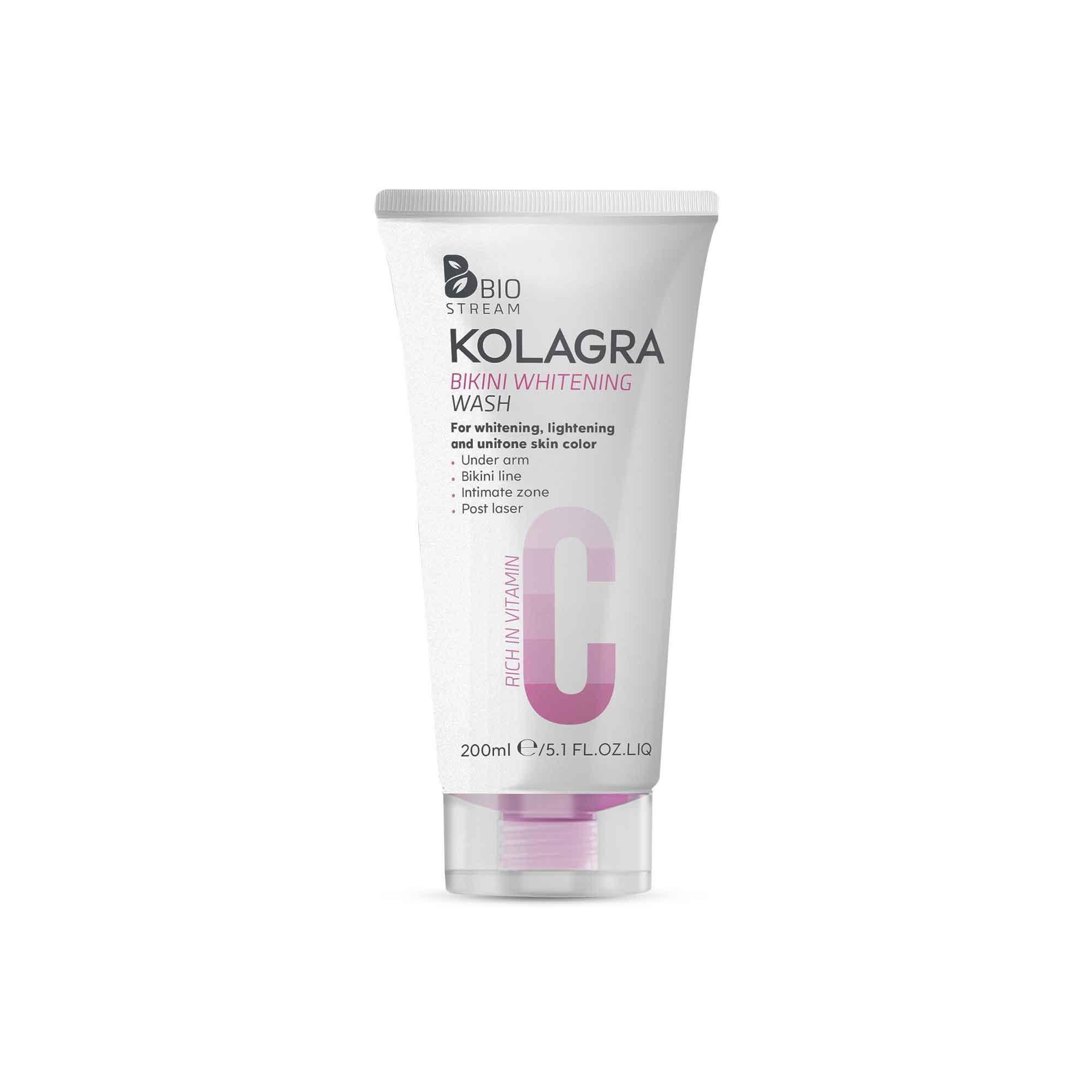 Kolagra BIKINI WHITENING WASH 200ml - Beauty Bounty