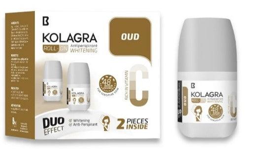 Kolagra whitening Roll on 2*1 promopack 1+1 Oud - Beauty Bounty