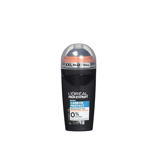 L'Oréal Men Expert Carbon 0% Alcohol 48h Deodorant 50ml - Beauty Bounty