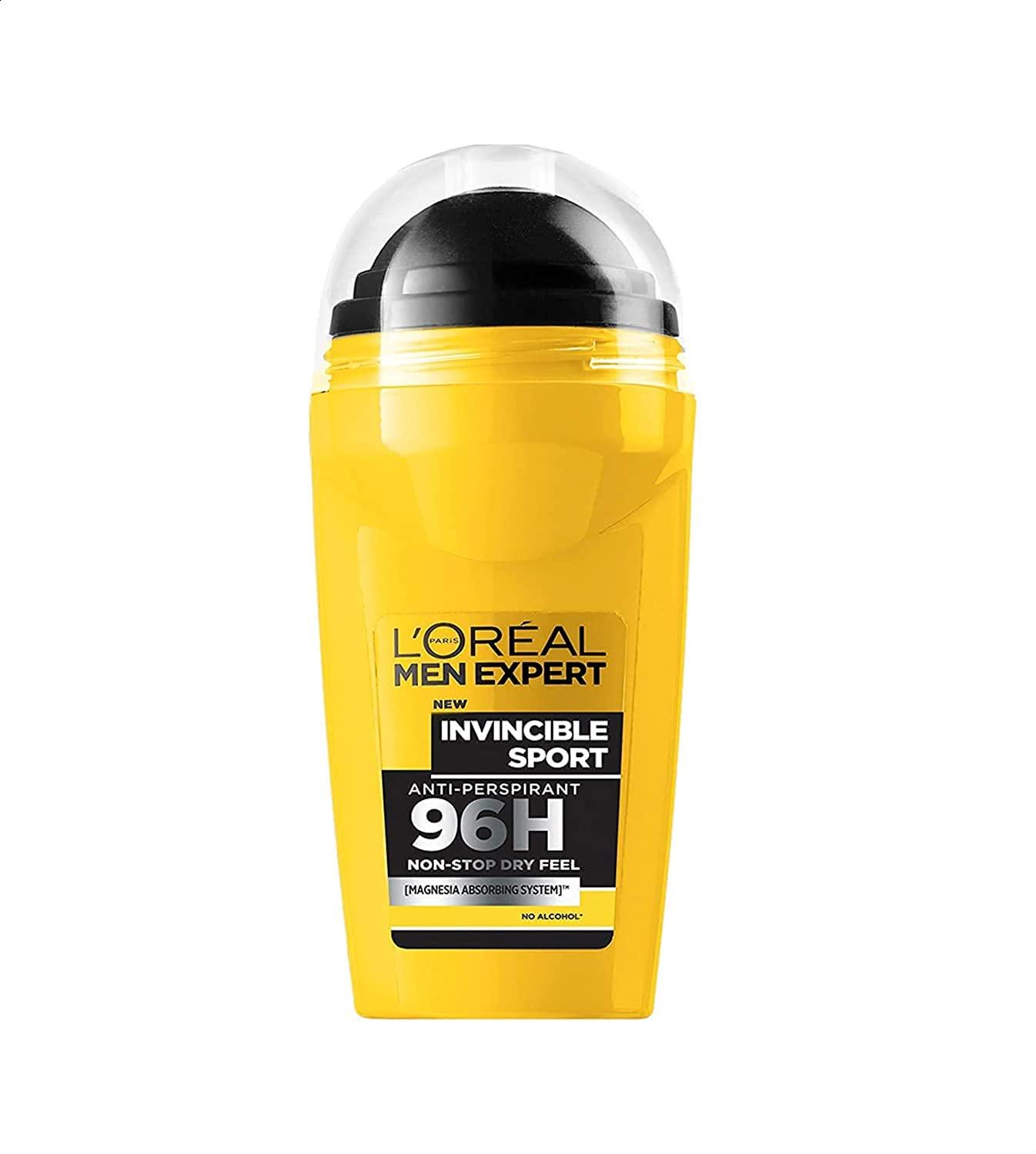 L'Oreal Men Expert Invincible Sport Roll On 50 Ml - Beauty Bounty