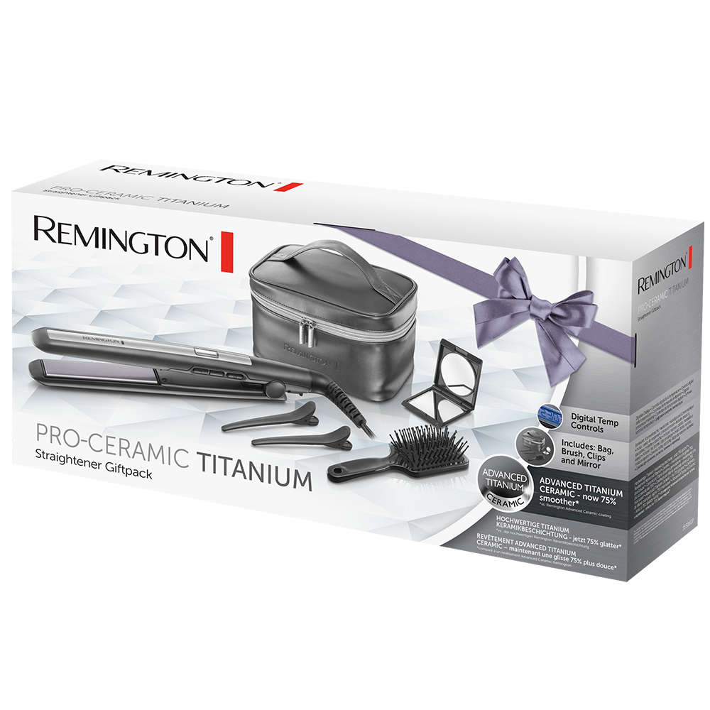 Remington pro ceramic titanium straightener