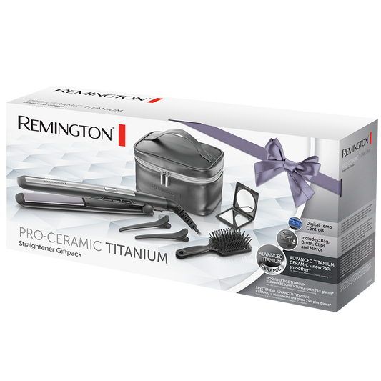 Remington pro ceramic titanium straightener