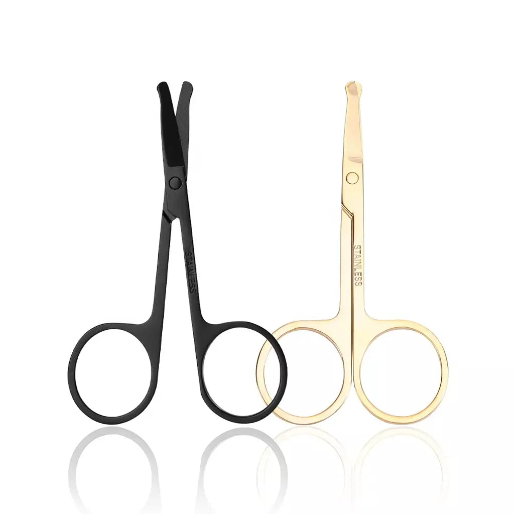 Hermania Nose Hair Trimming Scissors - Gold