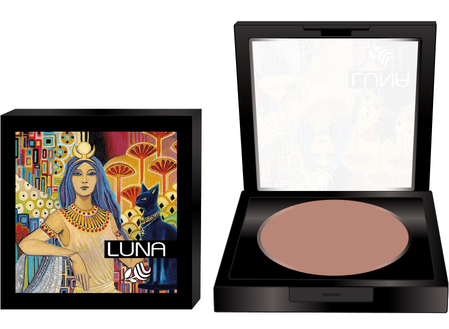 Luna 3D Compact Powder Luna 11 Gm No 607 - Beauty Bounty