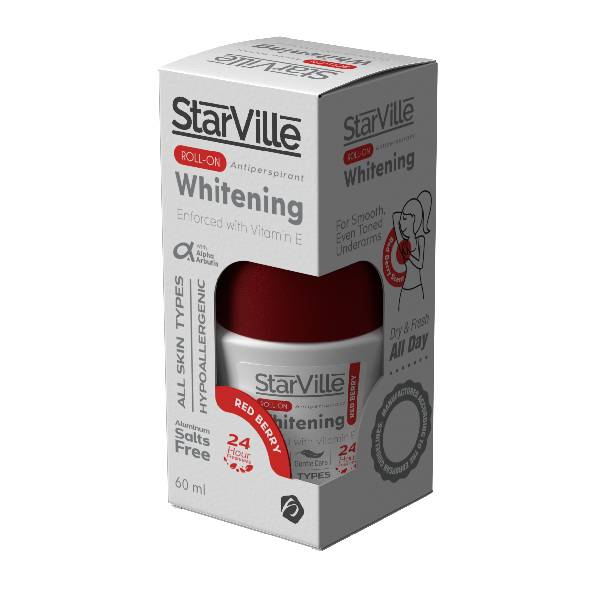 StarVille Whitening Roll on Redberry 60 ml