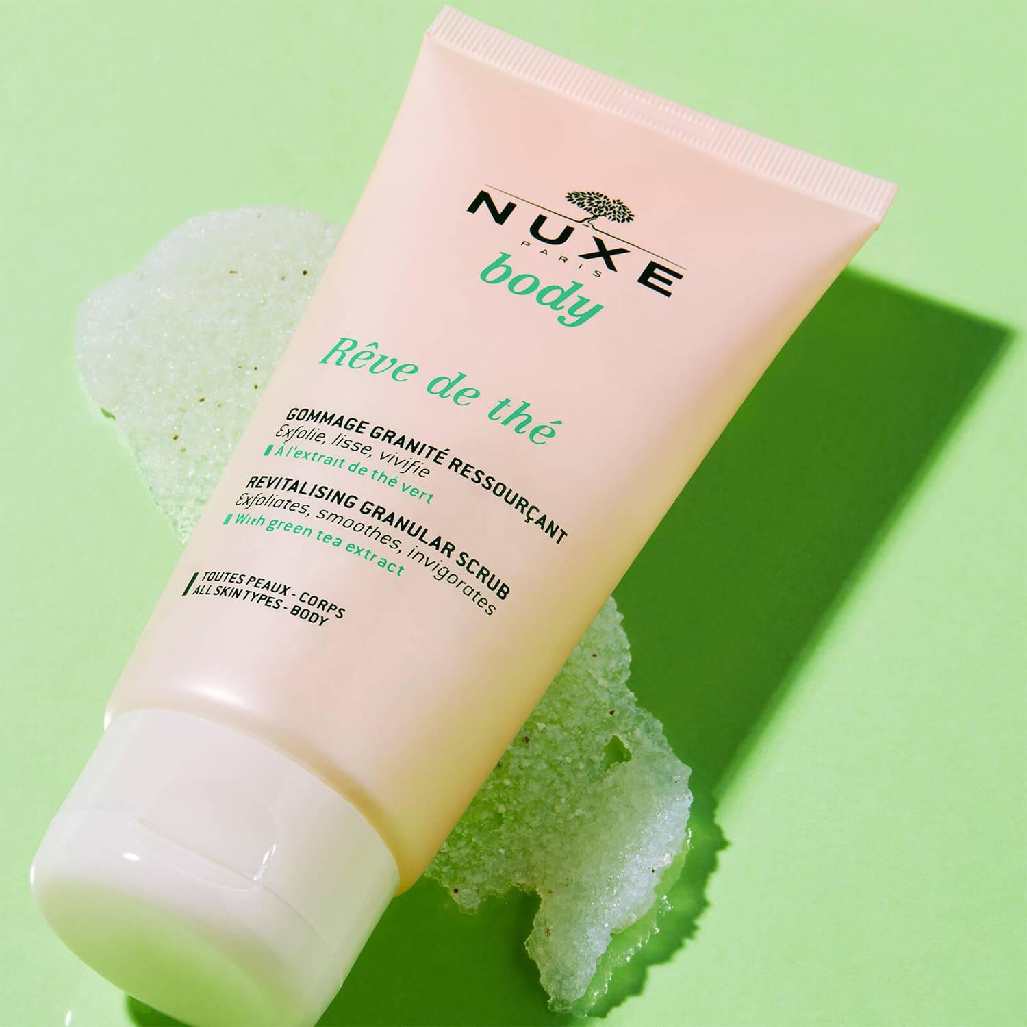 NUXE Body Revitalizing Granular Scrub Rêve de Thé 150 ml - Beauty Bounty