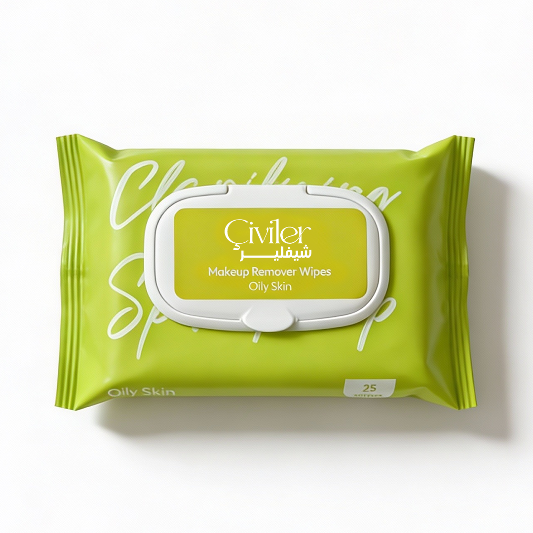 2-in-1 Makeup Remover Wipes (Oily skin)