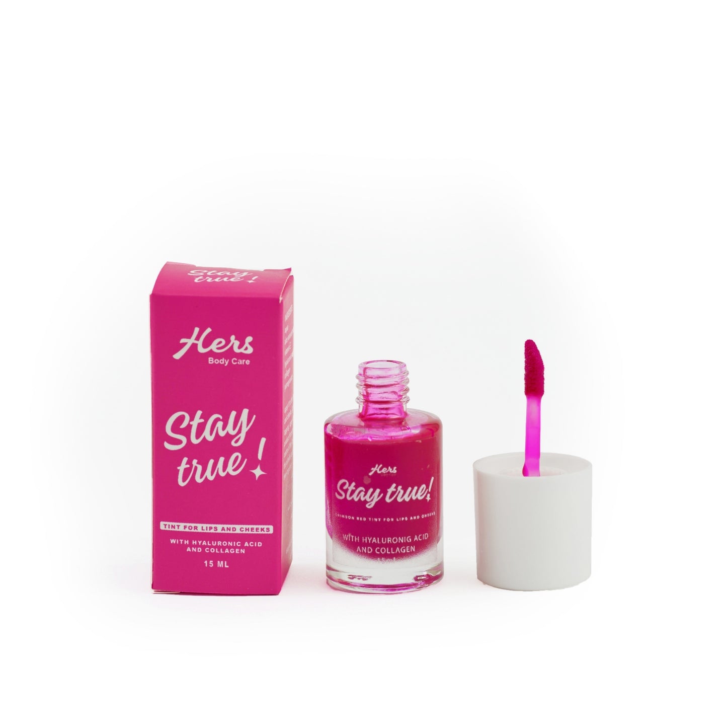 Hers Girl lip & cheeks Tint with hyaluronic acid and collagen 15 ml