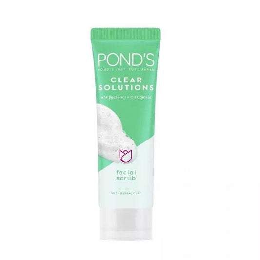 Pond's Clear Solution Facial Scrub 100Ml - Beauty Bounty