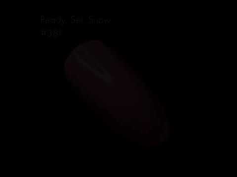 kinetics #381 READY, SET, SNOW