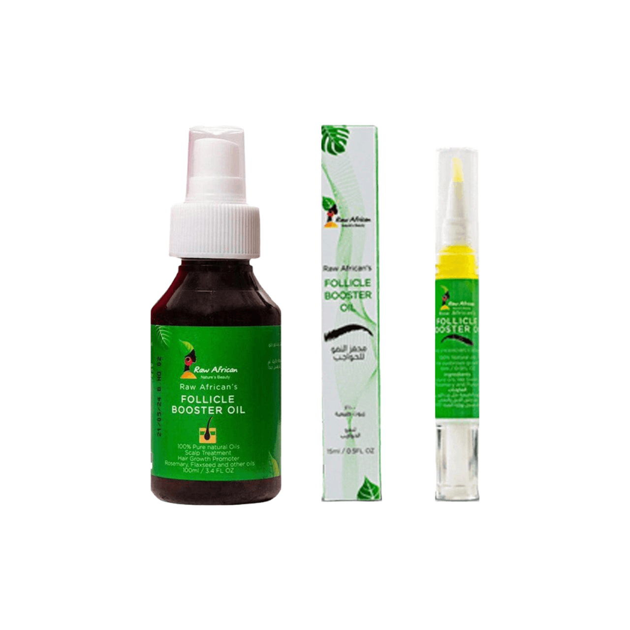 Raw African follicle booster set - Beauty Bounty