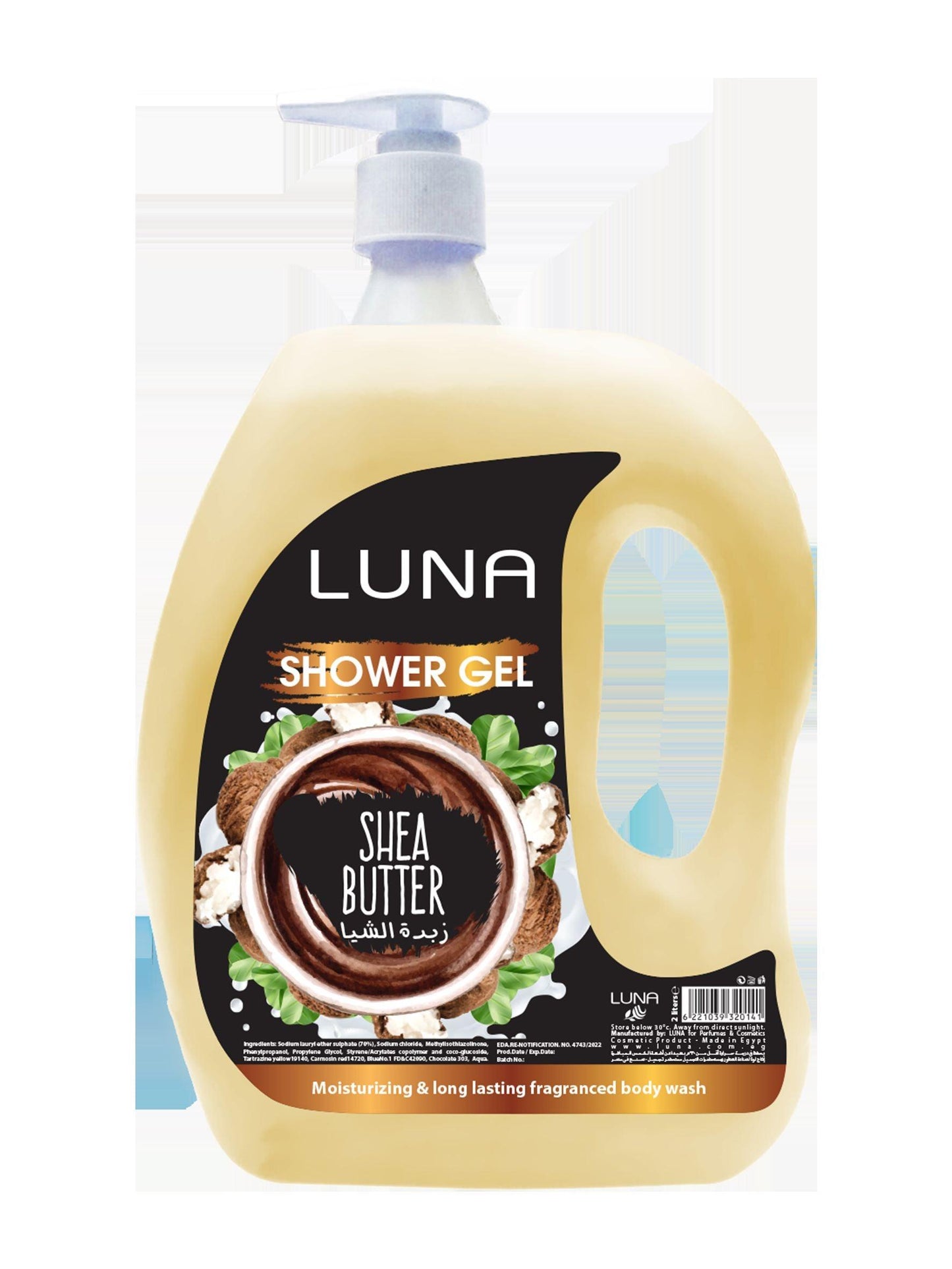 Shower Gel Shea Butter 2 Liter - Beauty Bounty