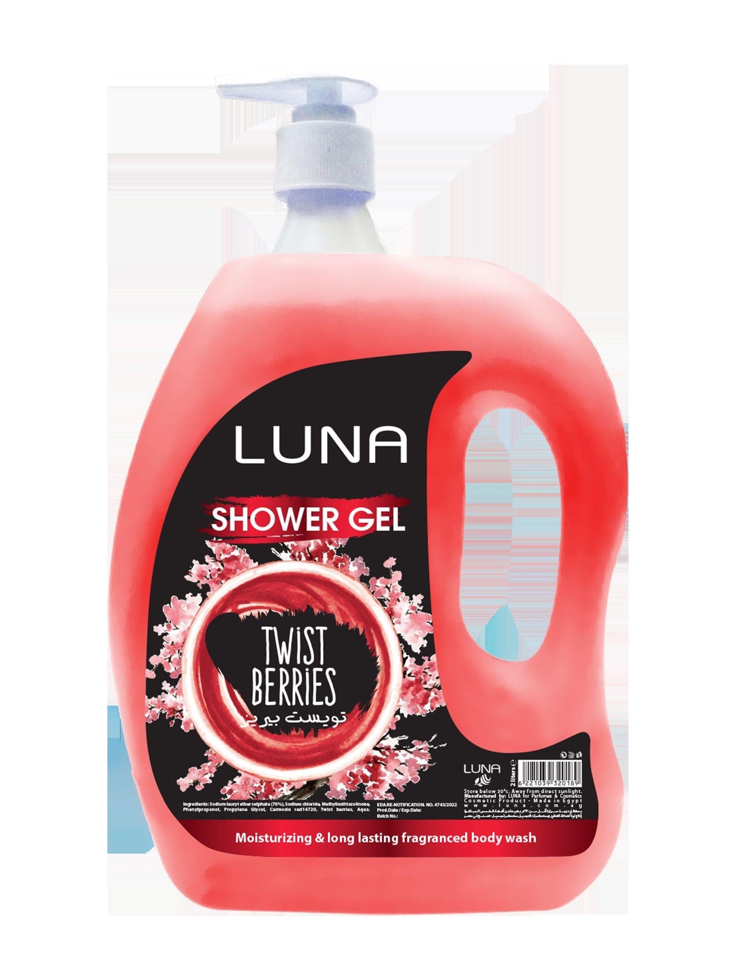 Shower Gel Twist Berry 2 Liter - Beauty Bounty