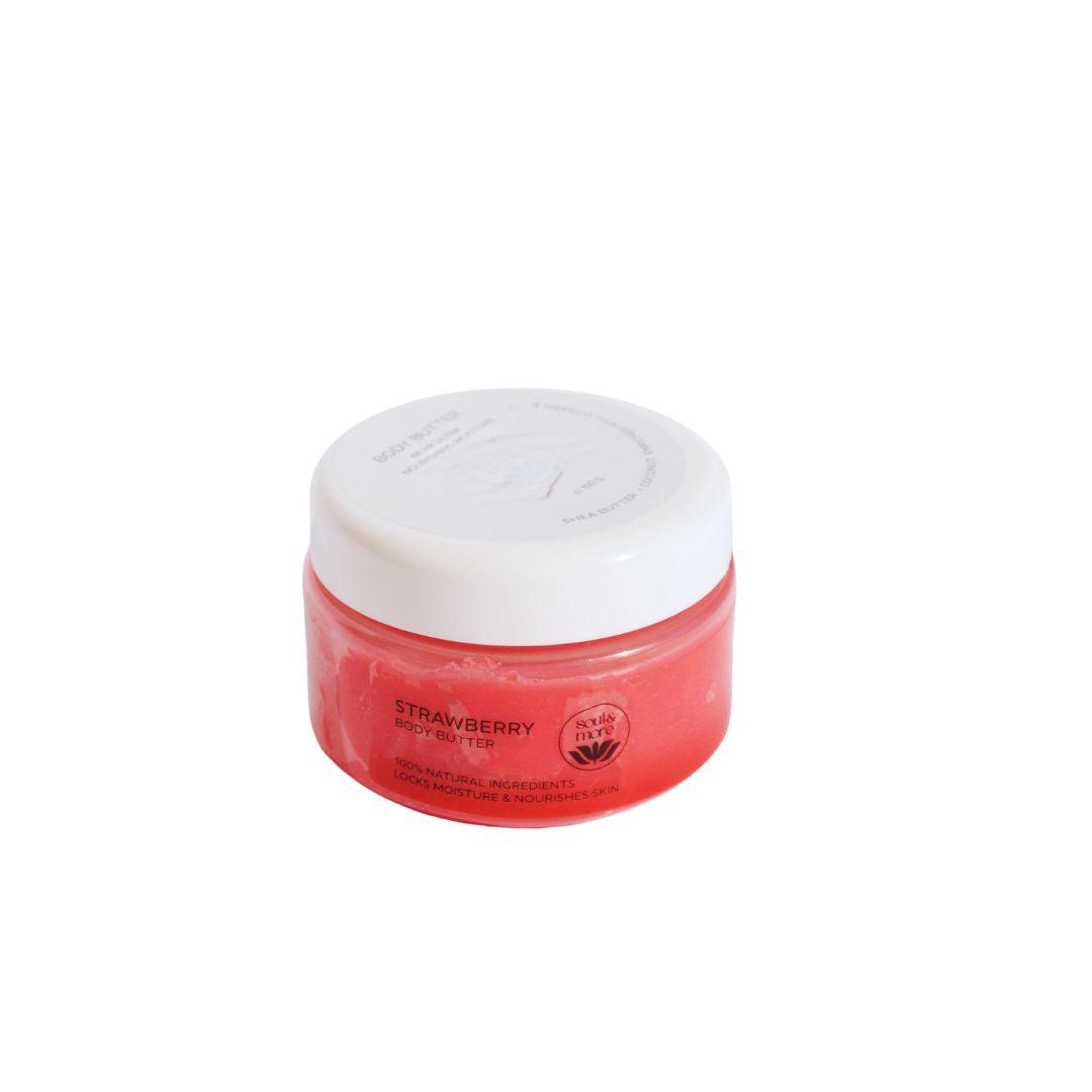 Soul & More Strawberry Body Butter 150g - Beauty Bounty