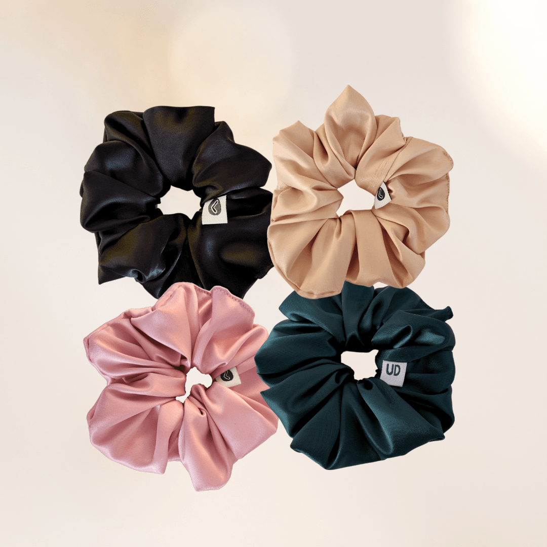 Urban Ducks Satin Scrunchie - Beauty Bounty