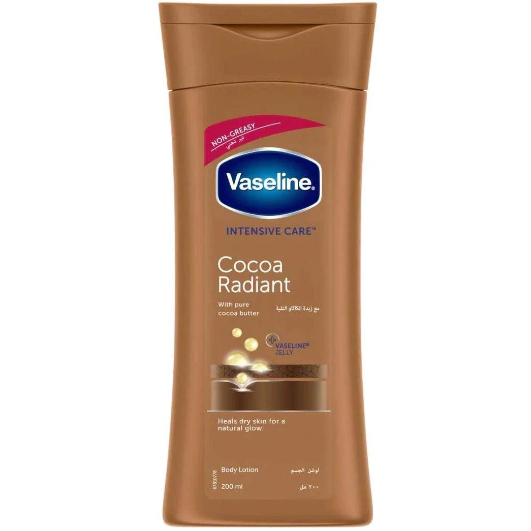 Vaseline Intensive Care Cocoa Radiant Body Lotion 400Ml - Beauty Bounty