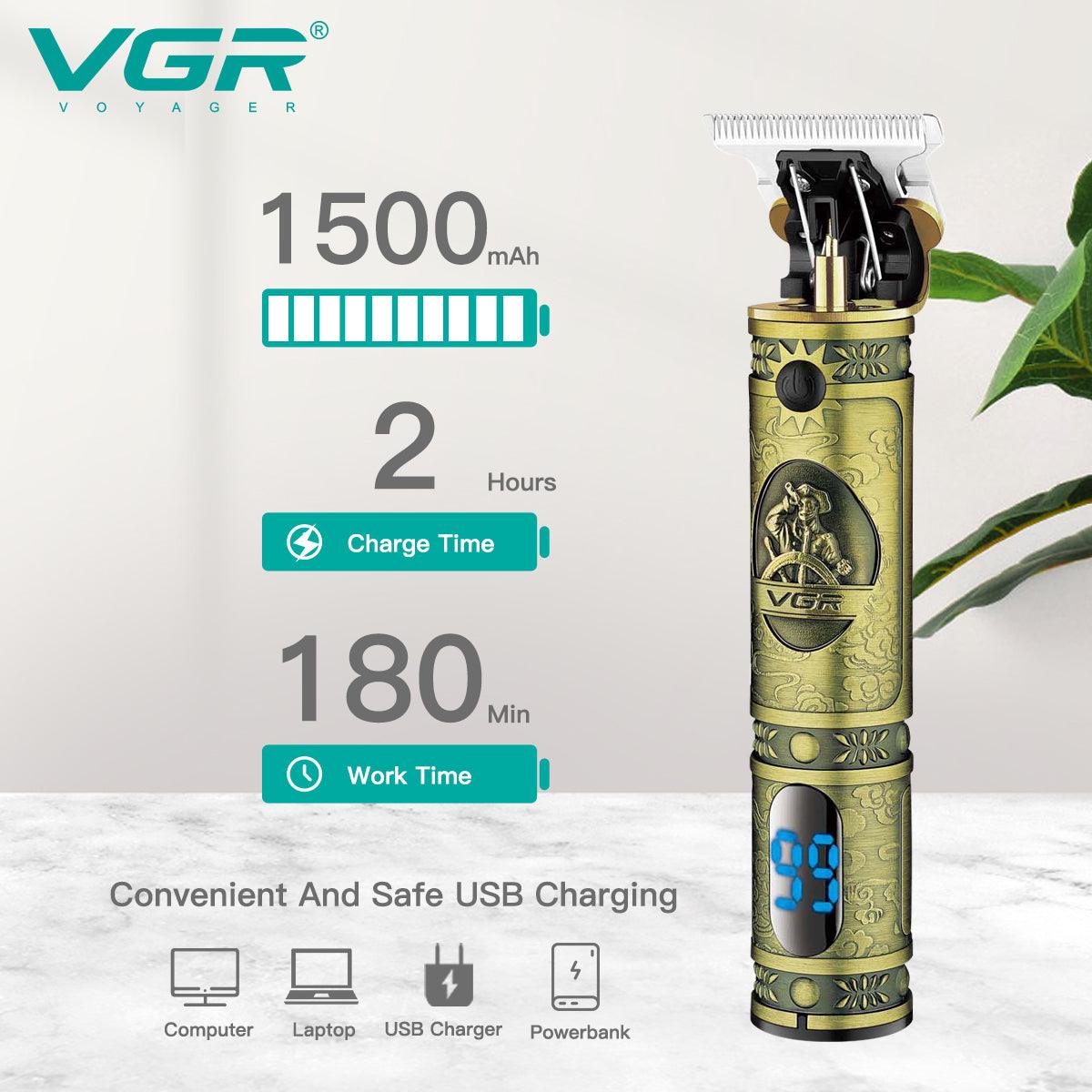 VGR V-228-Rechargeable Hair Shaver - Beauty Bounty