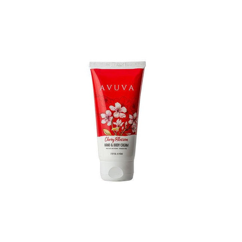 AVUVA CHERRY BLOSSOM - HAND AND BODY CREAM - 63ML - Beauty Bounty