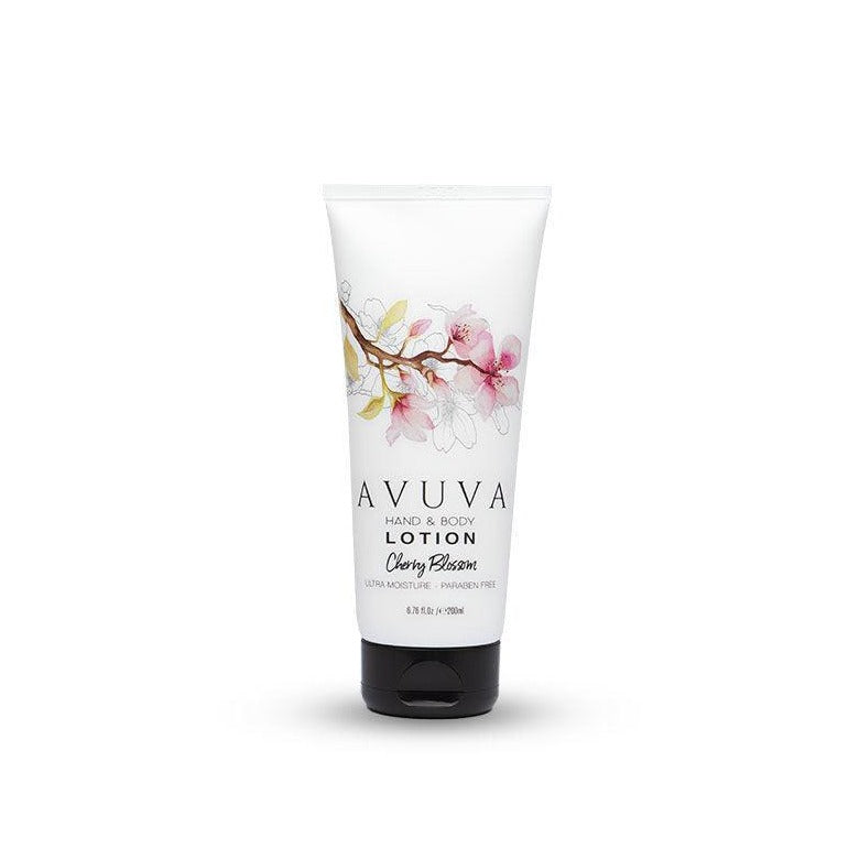 AVUVA CHERRY BLOSSOM - HAND AND BODY LOTION - 200ML - Beauty Bounty