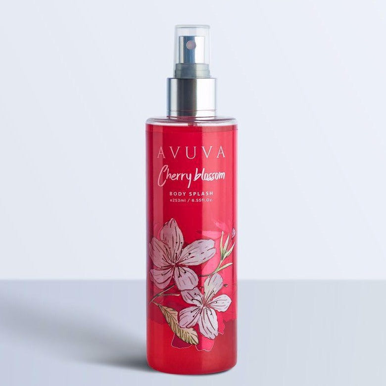 AVUVA SHOWER SCRUB + BODY SPLASH Cherry Blossom - Beauty Bounty