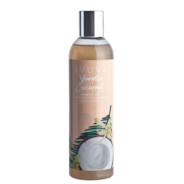 AVUVA VANILLA COCONUT - SHOWER GEL 253 ML - Beauty Bounty