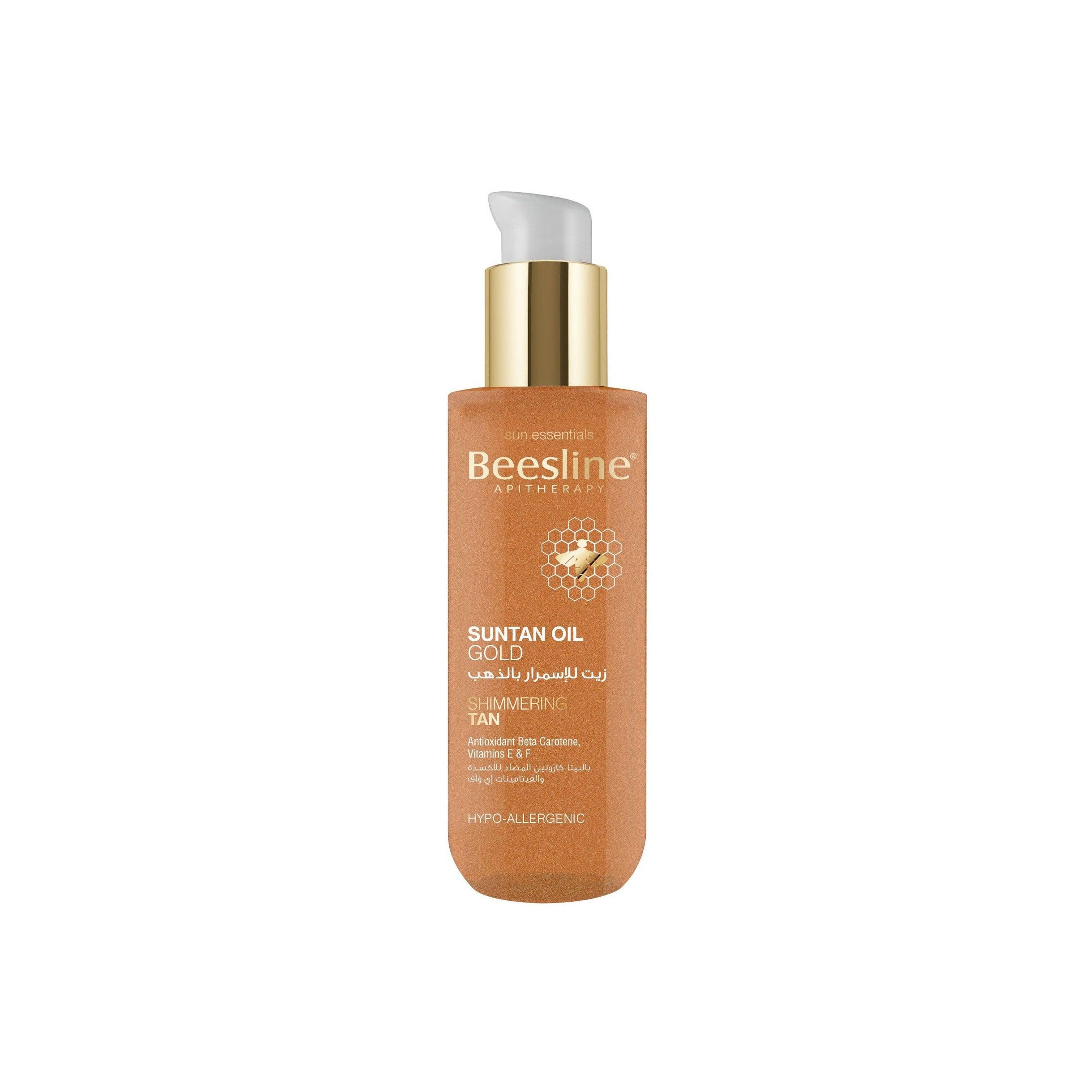 Beesline suntan oil gold - Beauty Bounty