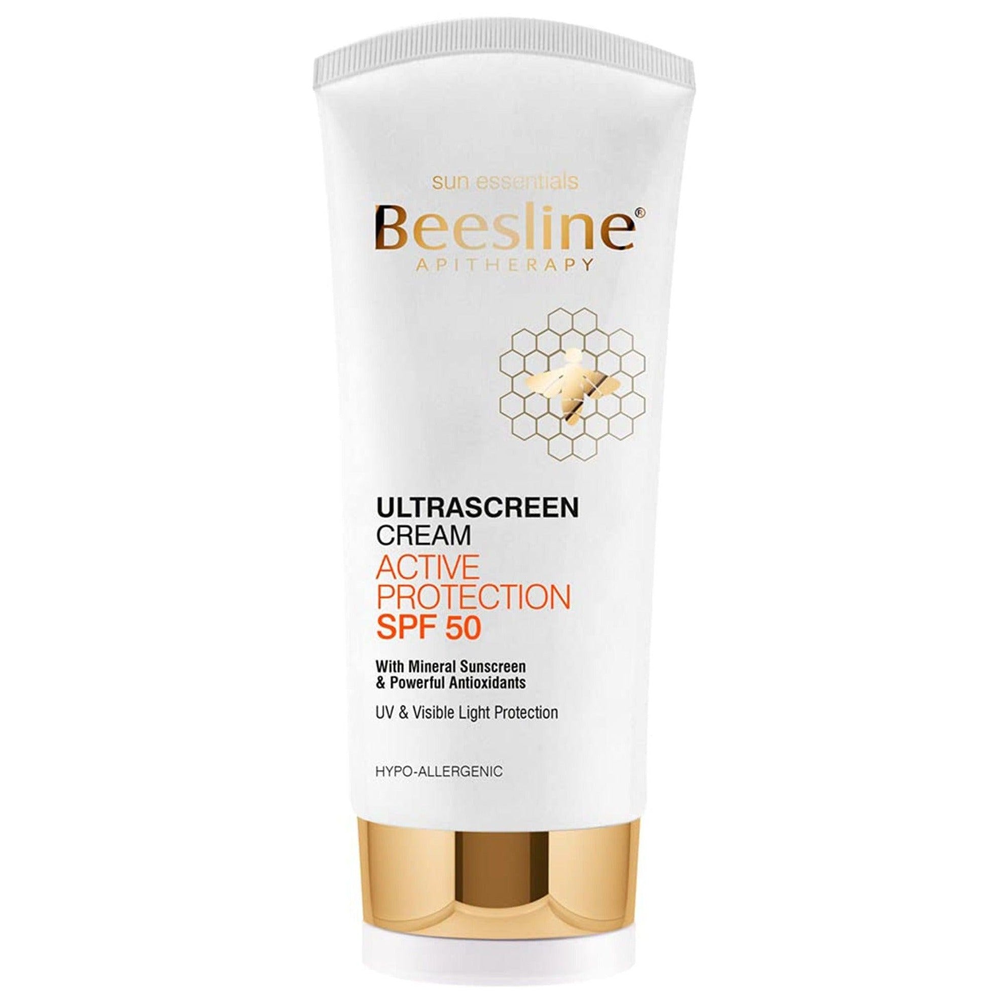 Beesline Ultrascreen Cream Active Protection - SPF 50 - Beauty Bounty