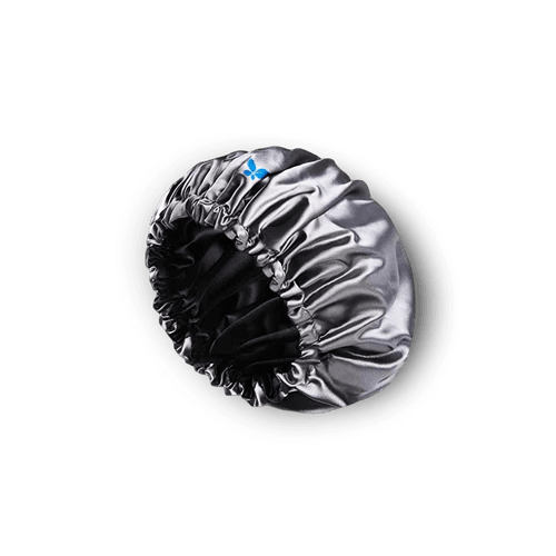 Bless satin bonnet (Grey) - Beauty Bounty