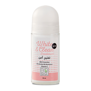 Bobana Roll-On White & Clean, 50ml - Beauty Bounty