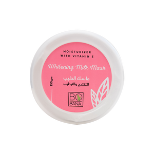 Bobana Whitening Milk Mask, with Vitamin E 250gm - Beauty Bounty