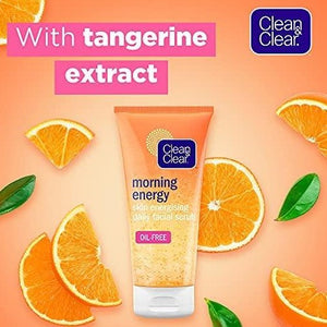 CLEAN & CLEAR Morning Energy Skin Energising Daily Facial Scrub - Beauty Bounty