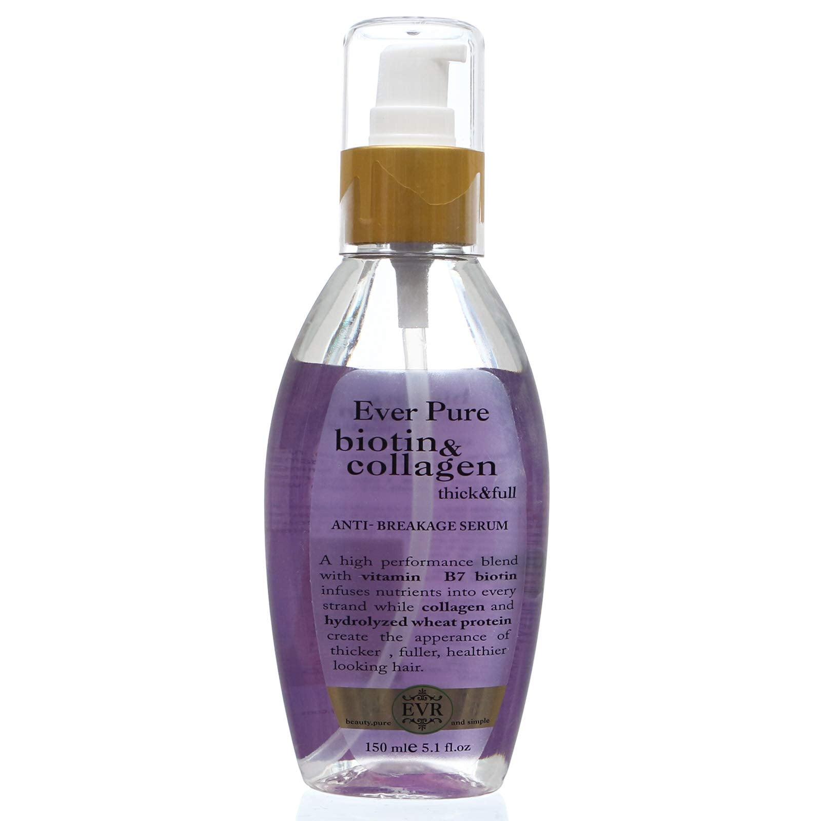 Ever Pure Biotin & Collagen Serum Thick & Full - 150ml - Beauty Bounty