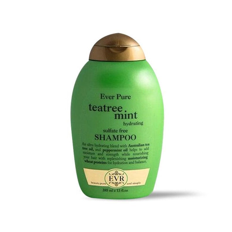 Ever Pure Tea Tree & Mint Shampoo Hydration - 385ml - Beauty Bounty