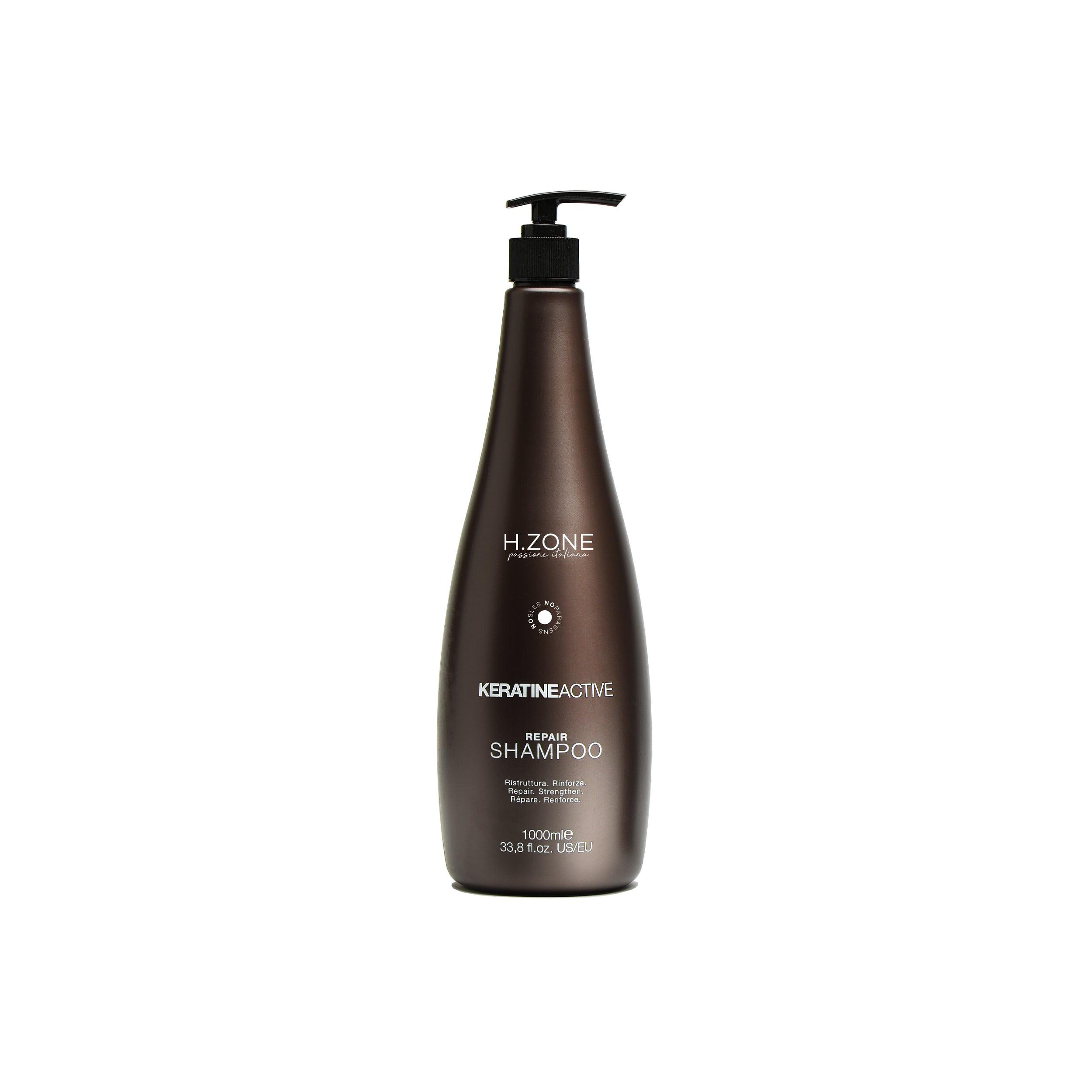 H Zone Shampoo Keratin active 1000 ml - Beauty Bounty