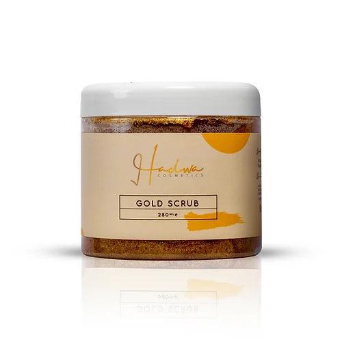 Hadwa Cosmetics Gold face scrub - Beauty Bounty