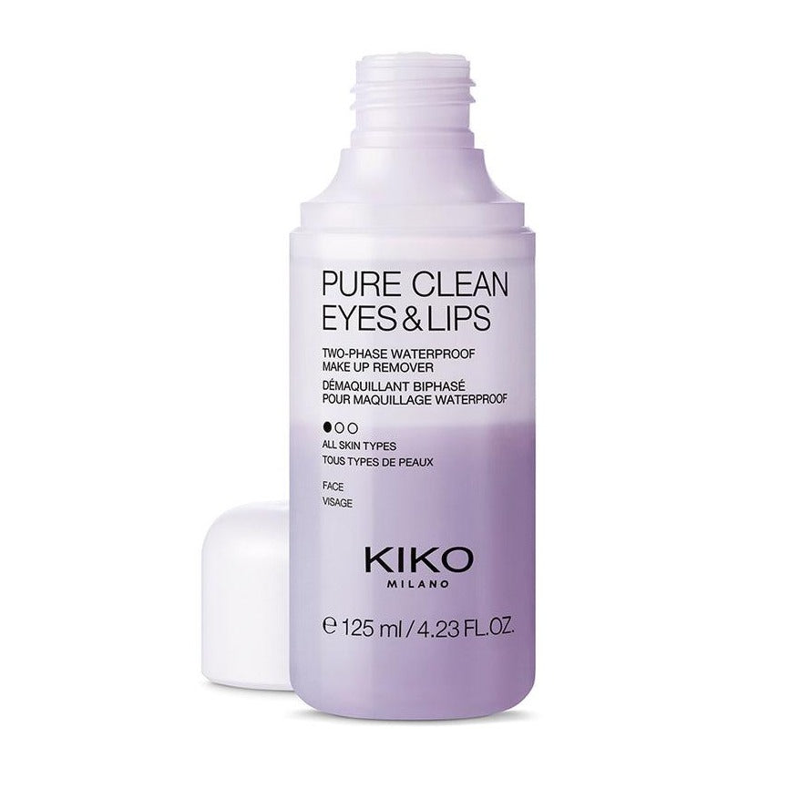 Kiko Pure Clean Eyes & Lips 125 ML - Beauty Bounty