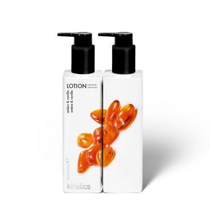 KINETICS LOTION AMBER & VANILLA 250ML - Beauty Bounty