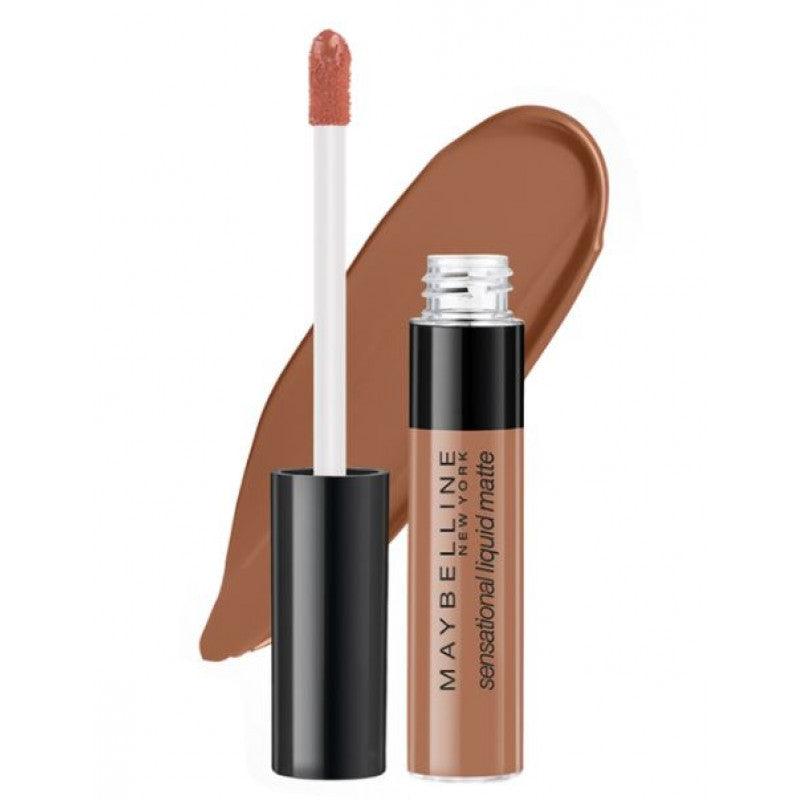 Maybelline SENSATIONAL LIQUID MATTE 07 AS barely nude - Beauty Bounty