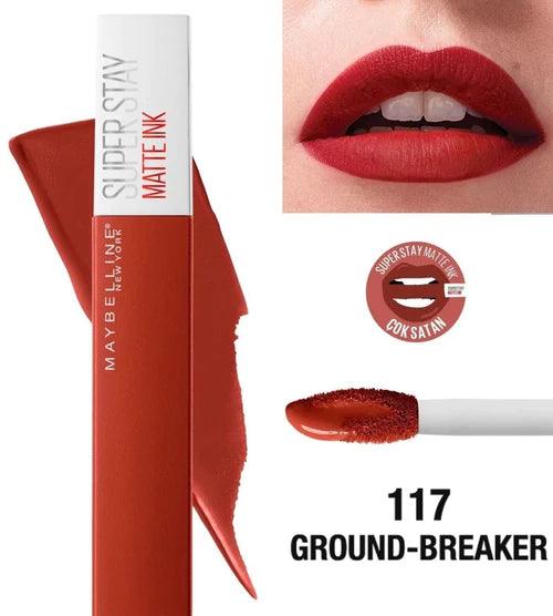 Maybelline SUPERSTAY MATTE INK LIQUID LIPSTICK 117 Ground Breaker - Beauty Bounty