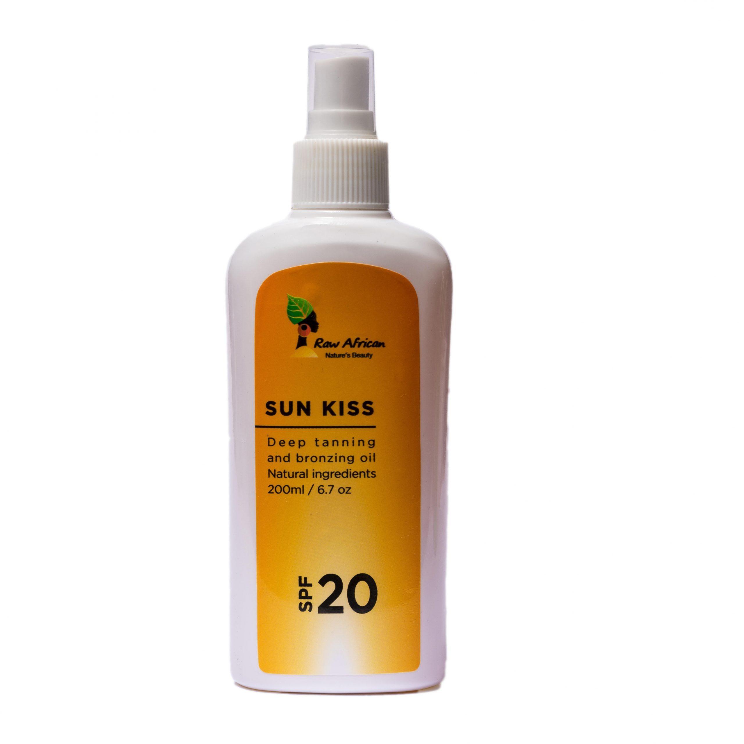 Raw African Sun Kiss Deep Tanning Oil - Beauty Bounty