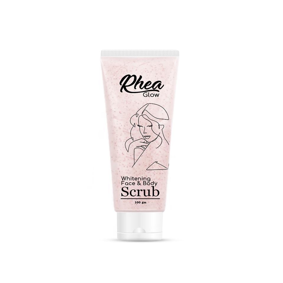 Rhea glow whitening face and body scrub - Beauty Bounty