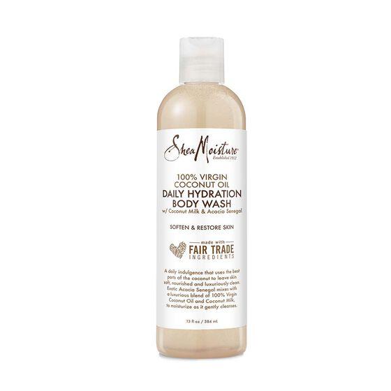 SheaMoisture 100% VIRGIN COCONUT OIL DAILY HYDRATION BODY WASH - Beauty Bounty